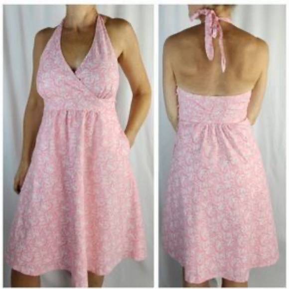 Vineyard Vines Dresses & Skirts - Vineyard Vines Pink Backless Dress size 8